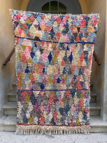 Moroccan vintage blanket - Boucheroite 146