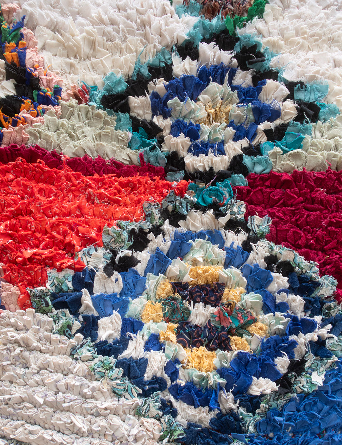 Moroccan vintage rug - Boucheroite 106