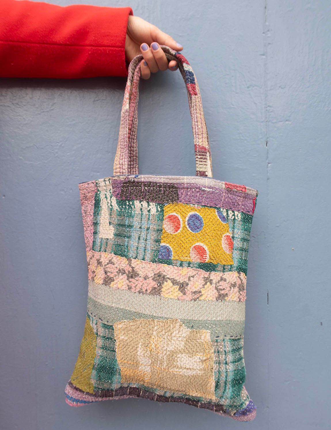 Kantha Mini Shopper 10