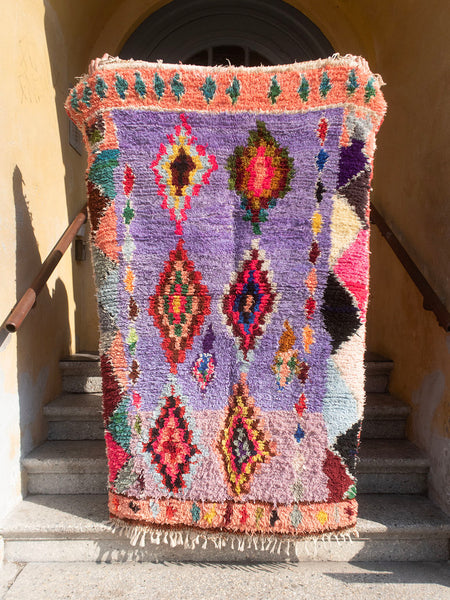 Moroccan vintage blanket - Boujaad 126