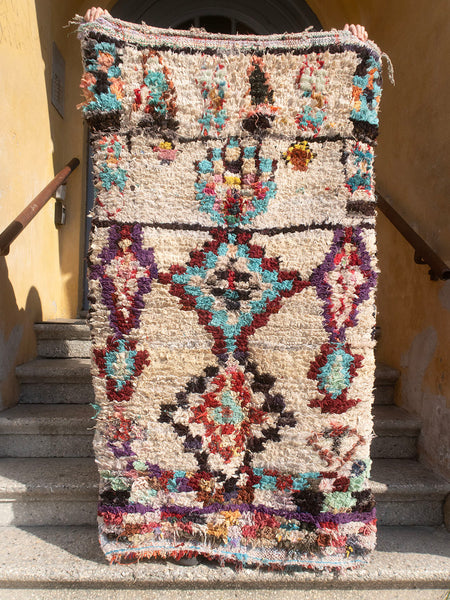 Moroccan vintage blanket - Boucheroite 127