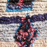 Moroccan vintage rug - Boucheroite 130