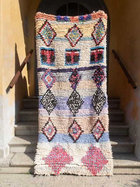 Moroccan vintage blanket - Boucheroite 130