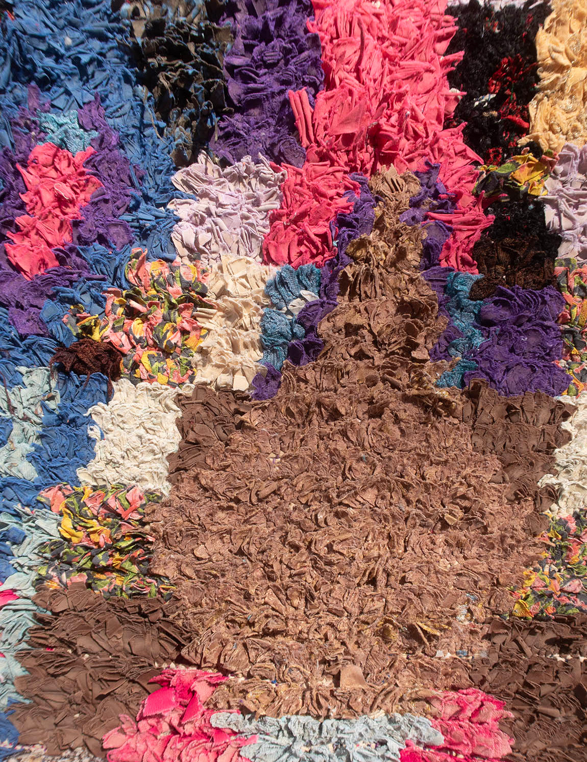 Moroccan vintage rug - Boucheroite 138