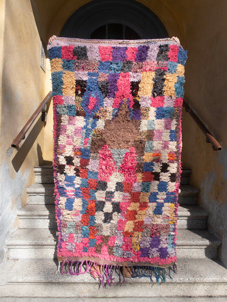 Moroccan vintage blanket - Boucheroite 138