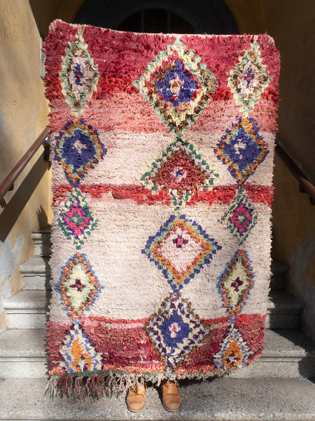 Moroccan vintage blanket - Boucheroite 141