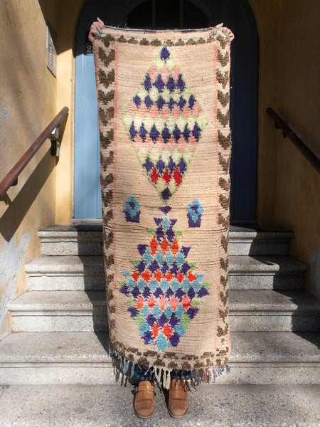 Moroccan vintage blanket - Boujaad 142