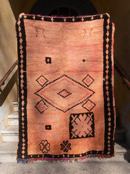 Moroccan vintage blanket - Boujaad 143
