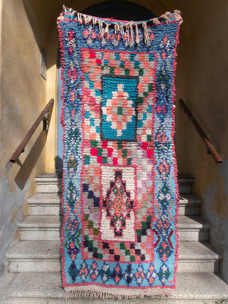 Moroccan vintage blanket - Boucheroite 146