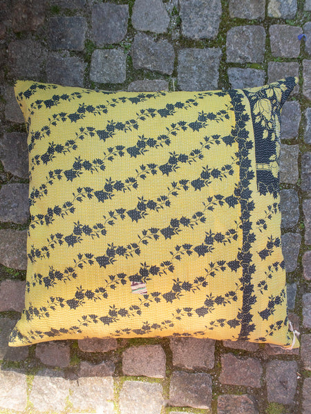 Indisk kantha pude L - 161