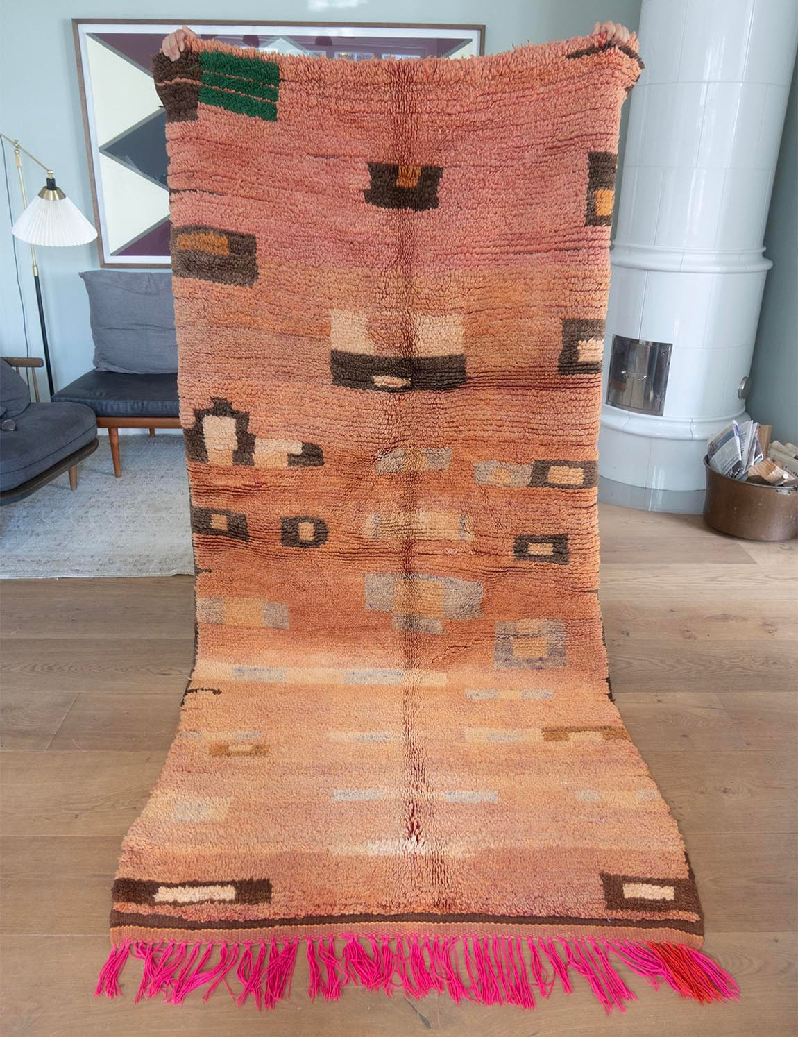 Moroccan Vintage Rug - Boujaad 225