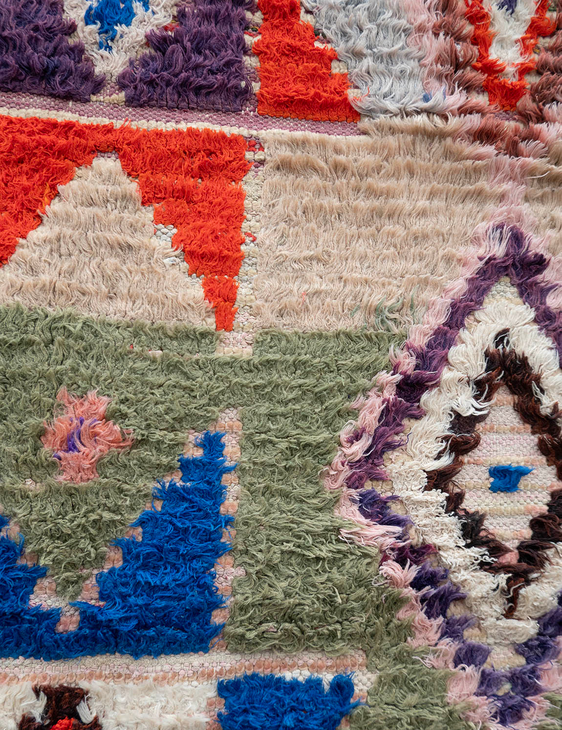 Moroccan Vintage Rug - Boucheroite 2637