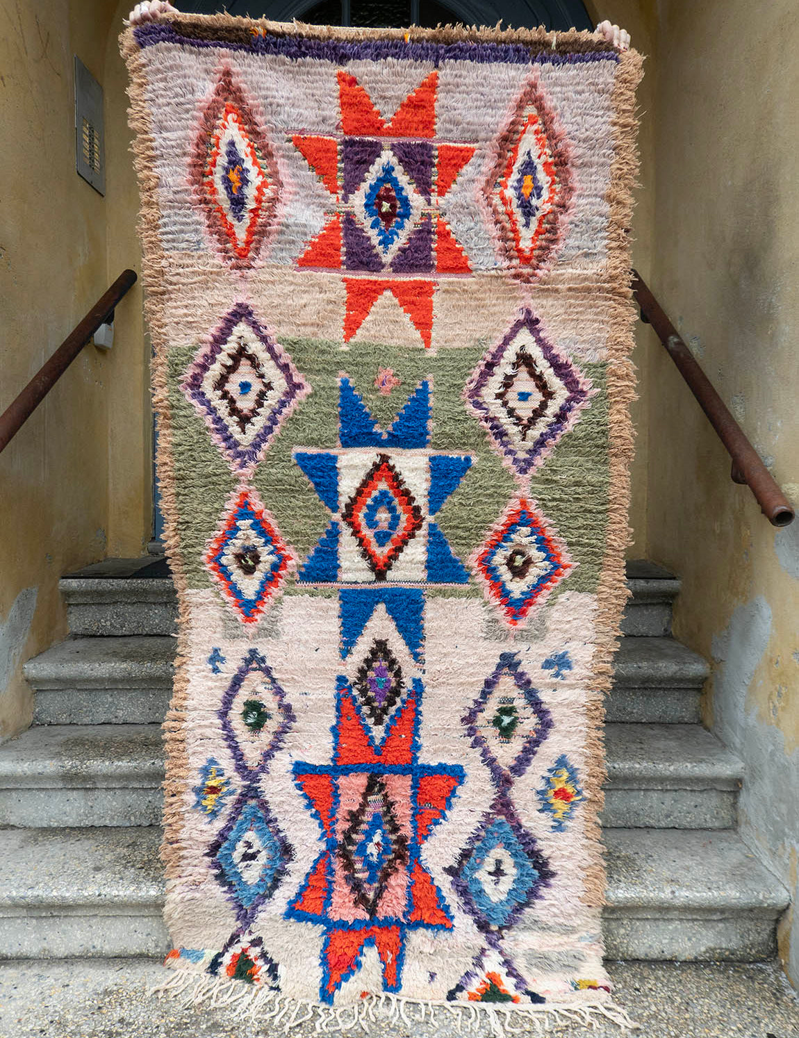 Moroccan Vintage Rug - Boucheroite 2637
