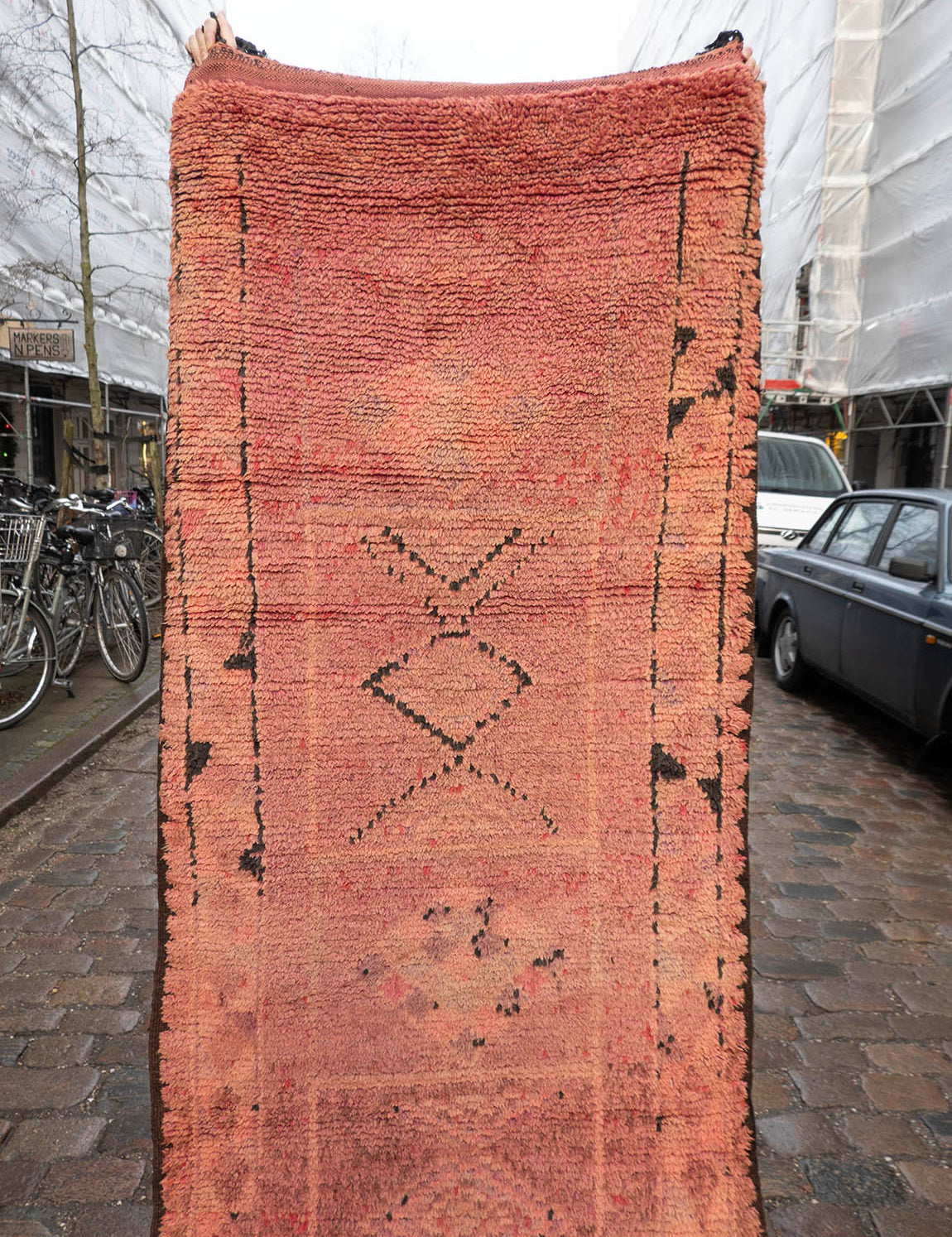 Moroccan Vintage Rug - Boujaad Rahamna 2606