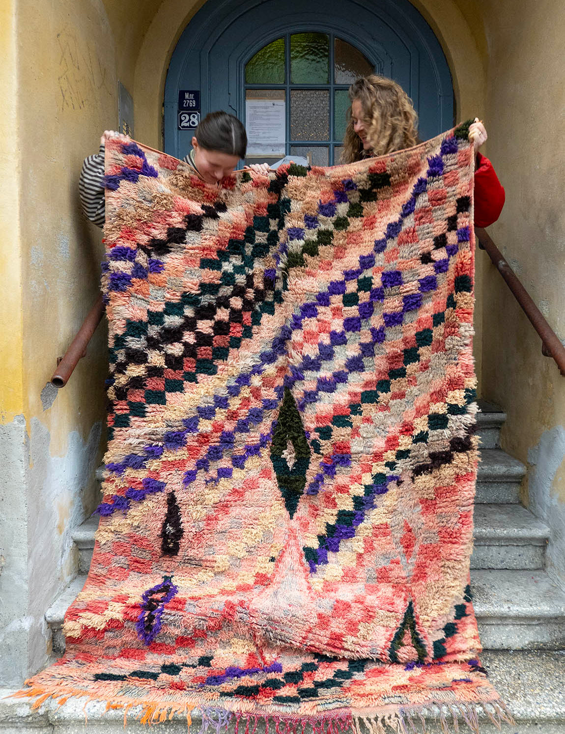 Moroccan Vintage Rug - Boujaad 2614