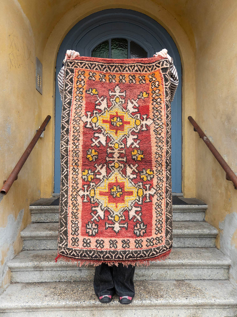 Marokkansk vintage tæppe - Boujaad 2617