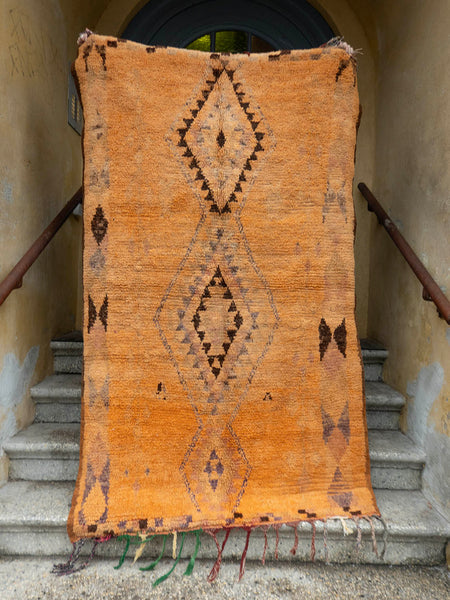 Marokkansk vintage tæppe - Rahamna Boujaad 2618