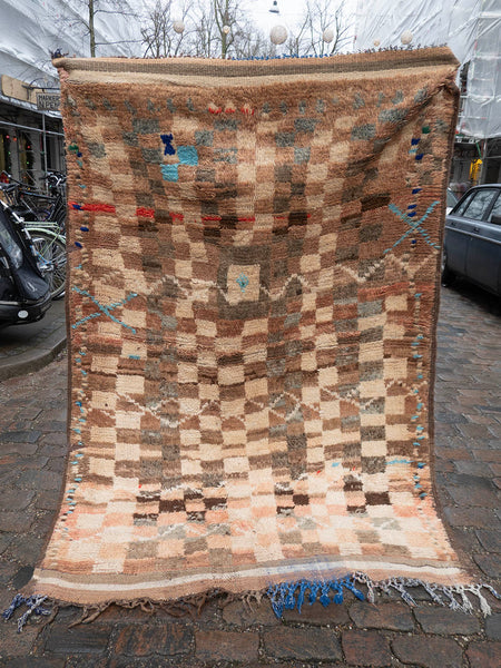 Marokkansk vintage tæppe - Rahamna Boujaad 2625