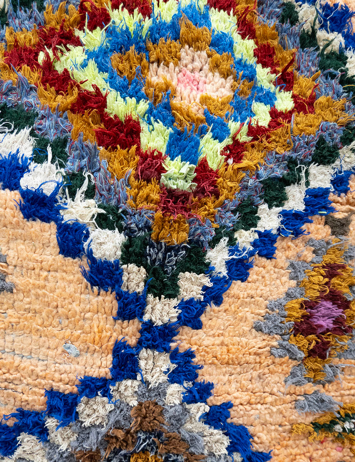 Moroccan Vintage Rug - Boujaad Rahamna 2628