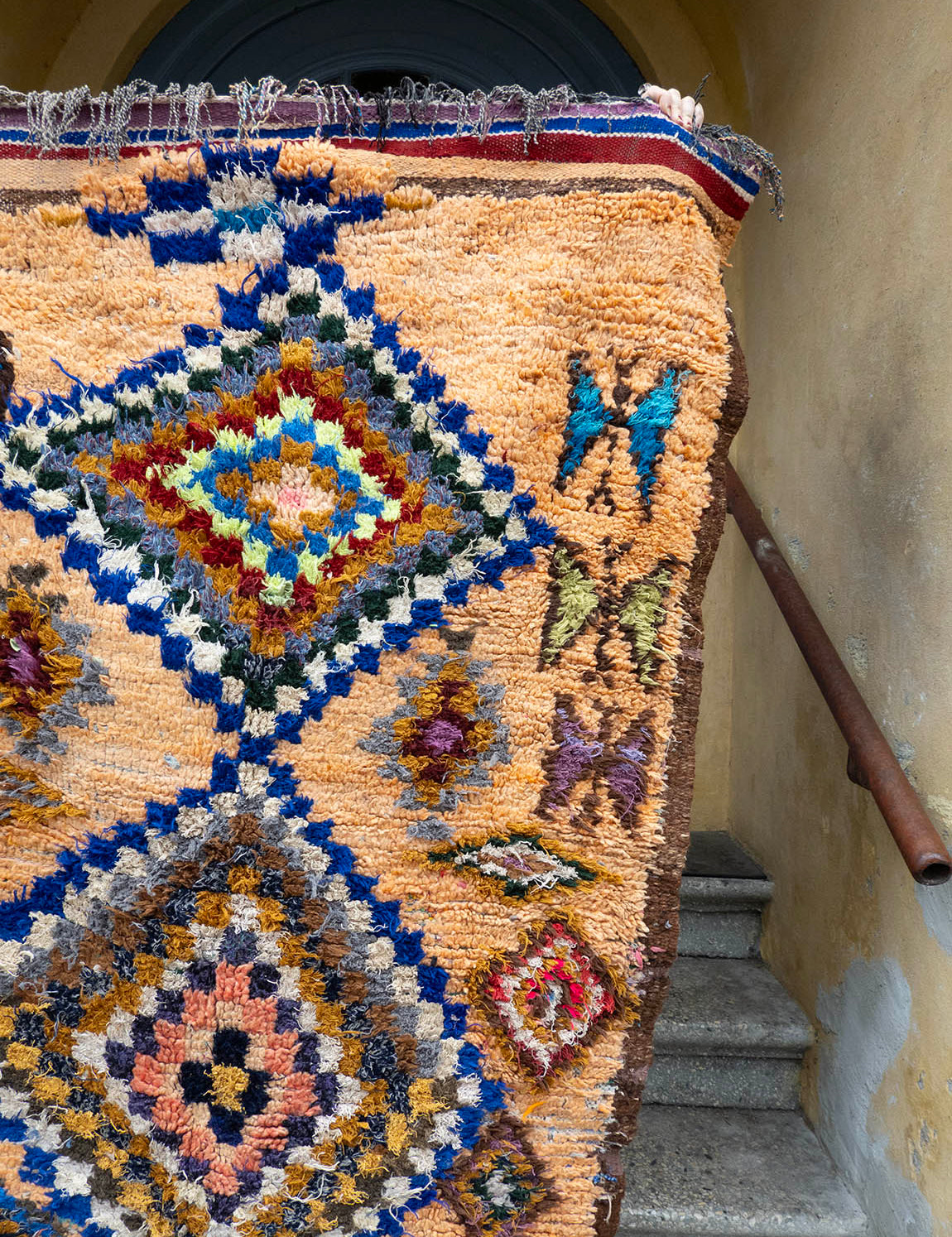 Moroccan Vintage Rug - Boujaad Rahamna 2628