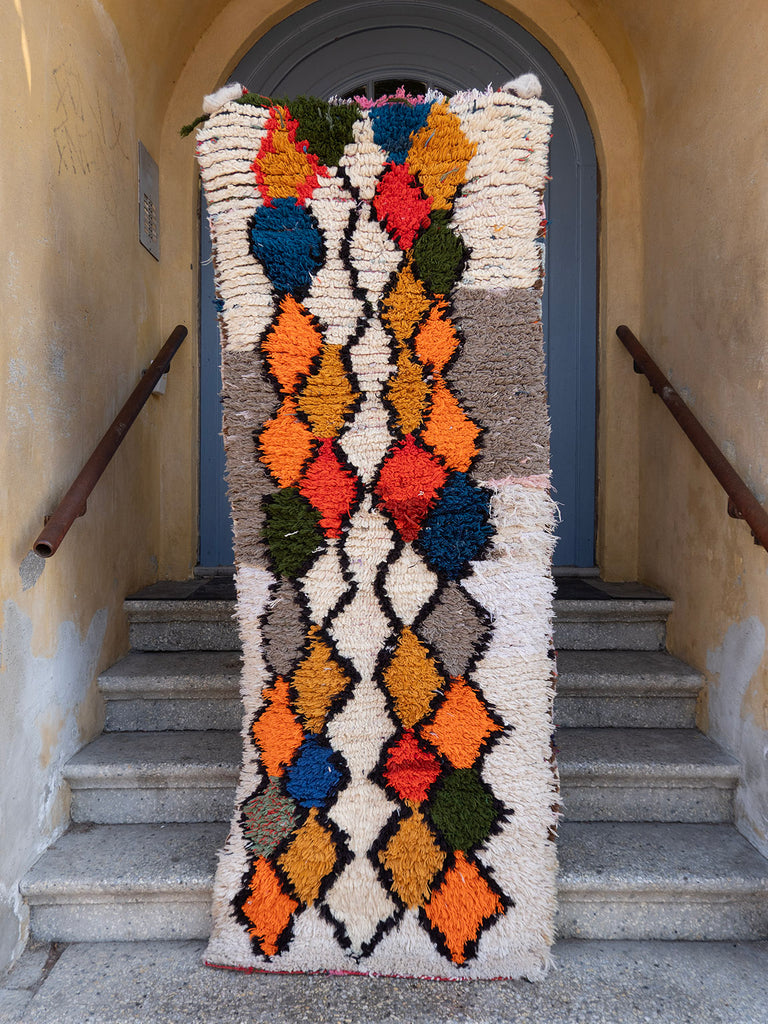 Marokkansk vintage tæppe - Azilal 2646