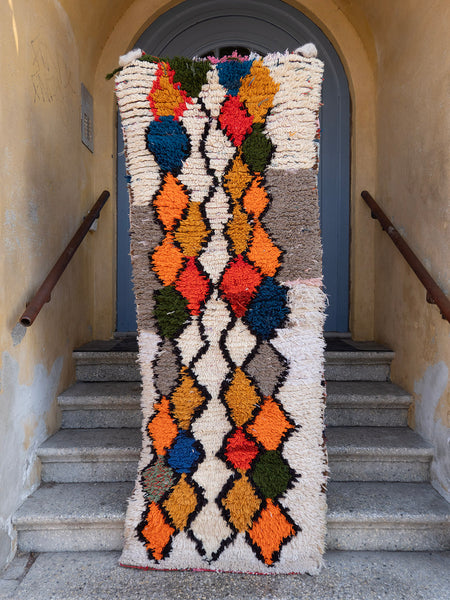 Marokkansk vintage tæppe - Azilal 2646