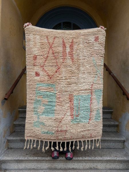 Marokkansk vintage tæppe - Boujaad 2653