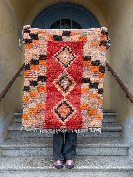 Marokkansk vintage tæppe - Boujaad 2662