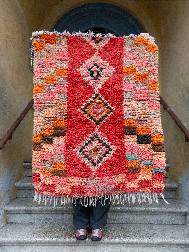 Marokkansk vintage tæppe - Boujaad 2666