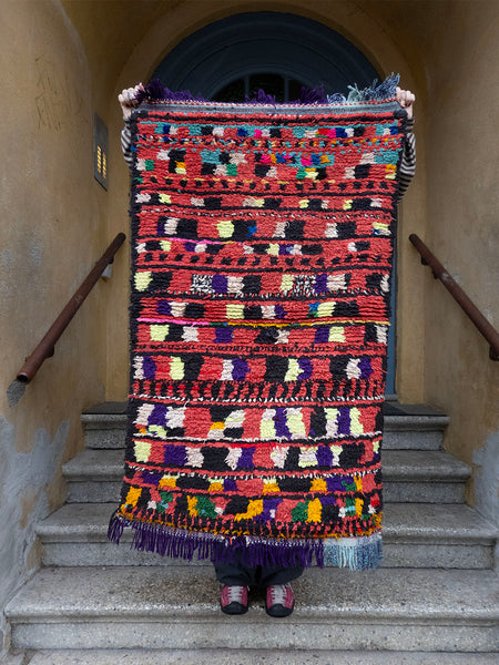 Marokkansk vintage tæppe - Boujaad 2673