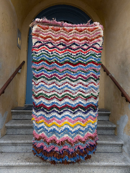 Marokkansk vintage tæppe - Azilal 2674