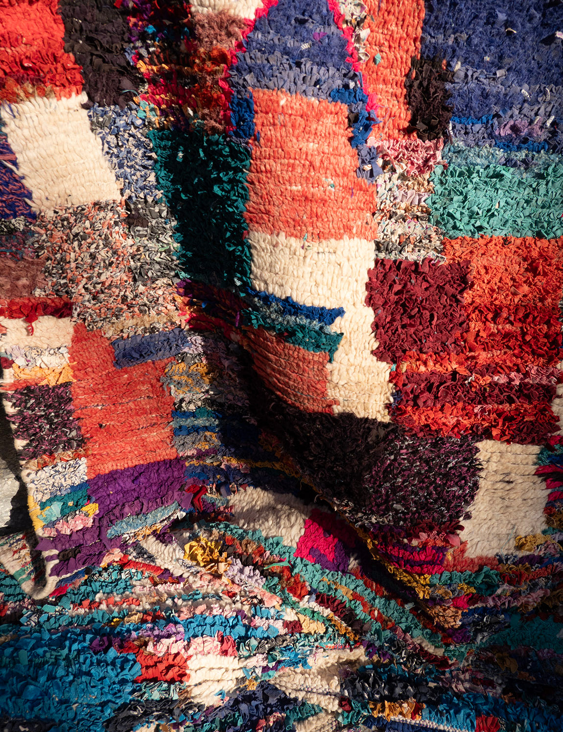 Moroccan vintage rug - Boucheroite/boujaad 2697