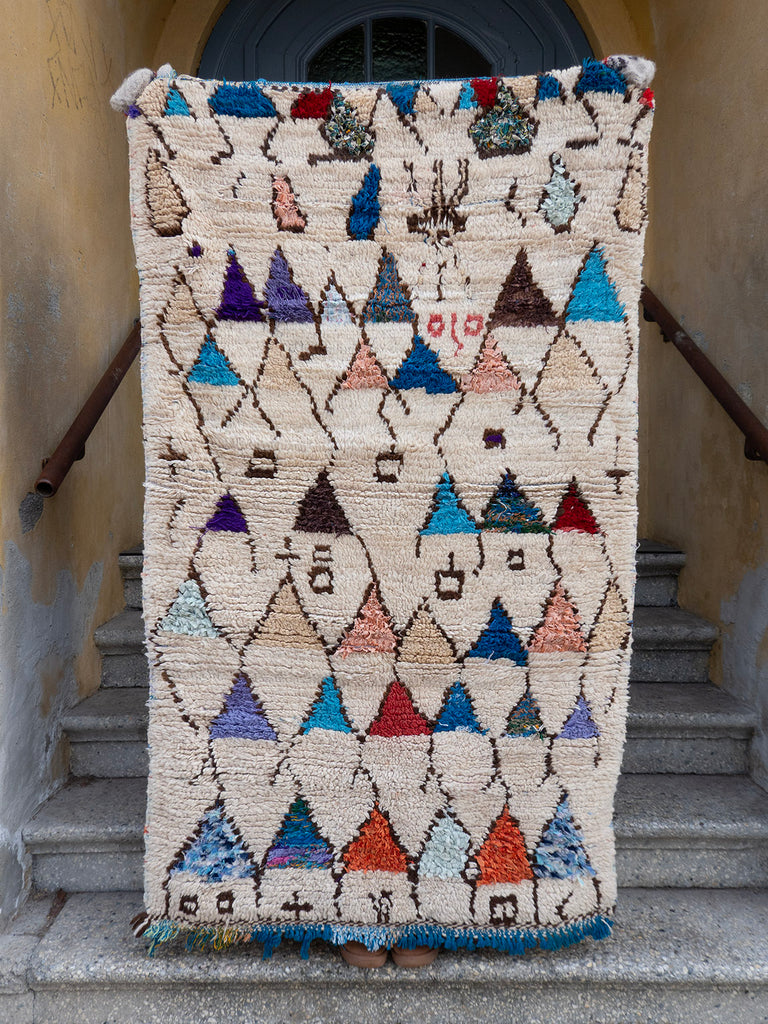 Marokkansk vintage tæppe - Azilal 2703