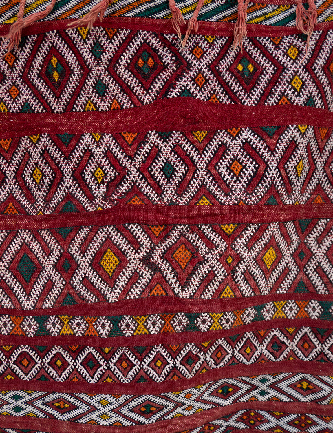 Moroccan vintage rug - Killim 2708