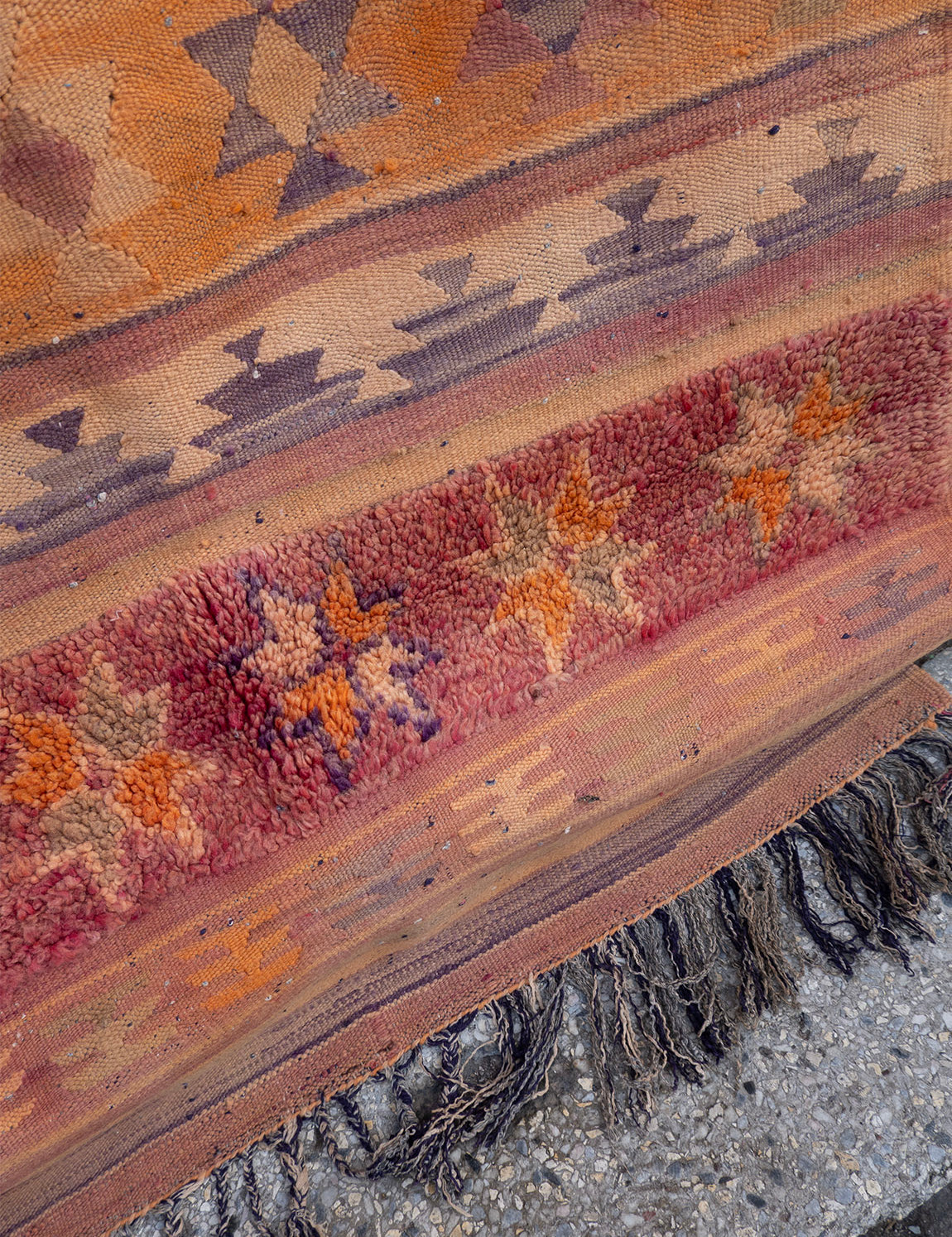 Moroccan vintage rug - Killim/boujaad 2709