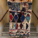 Moroccan vintage rug - Boucheroite 2730