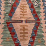 Marokkansk vintage tæppe - Killim 2777