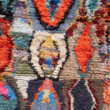 Moroccan vintage rug - Boucheroite 2806