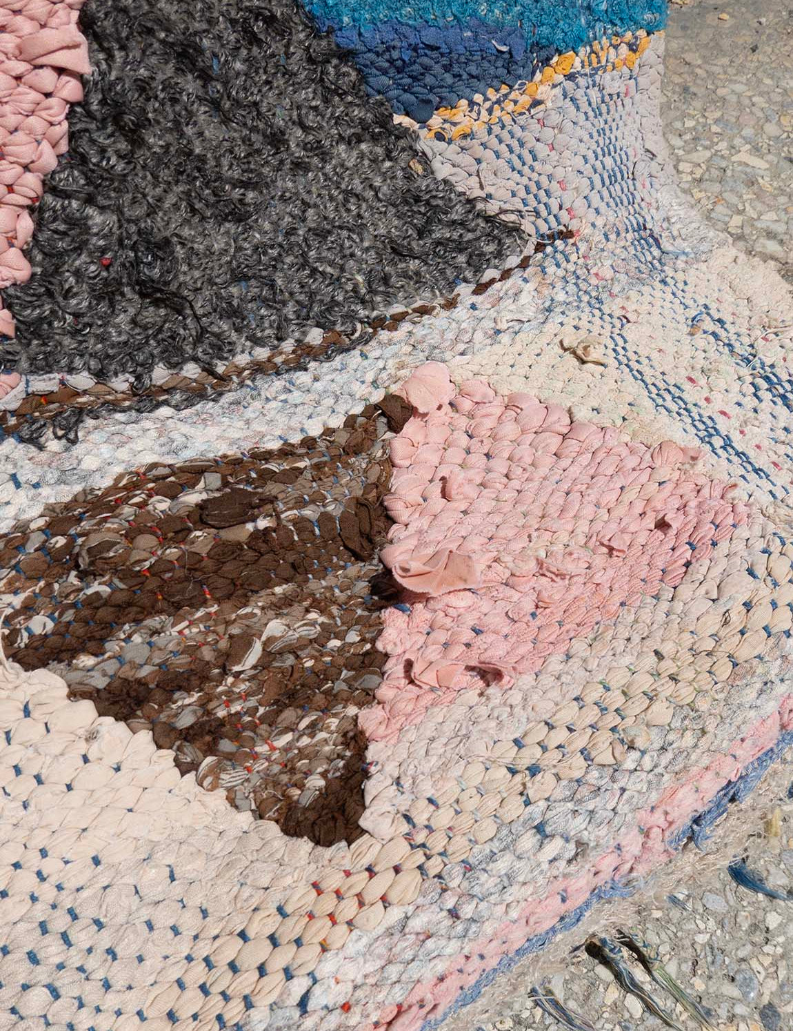 Moroccan vintage rug - Killim 2820