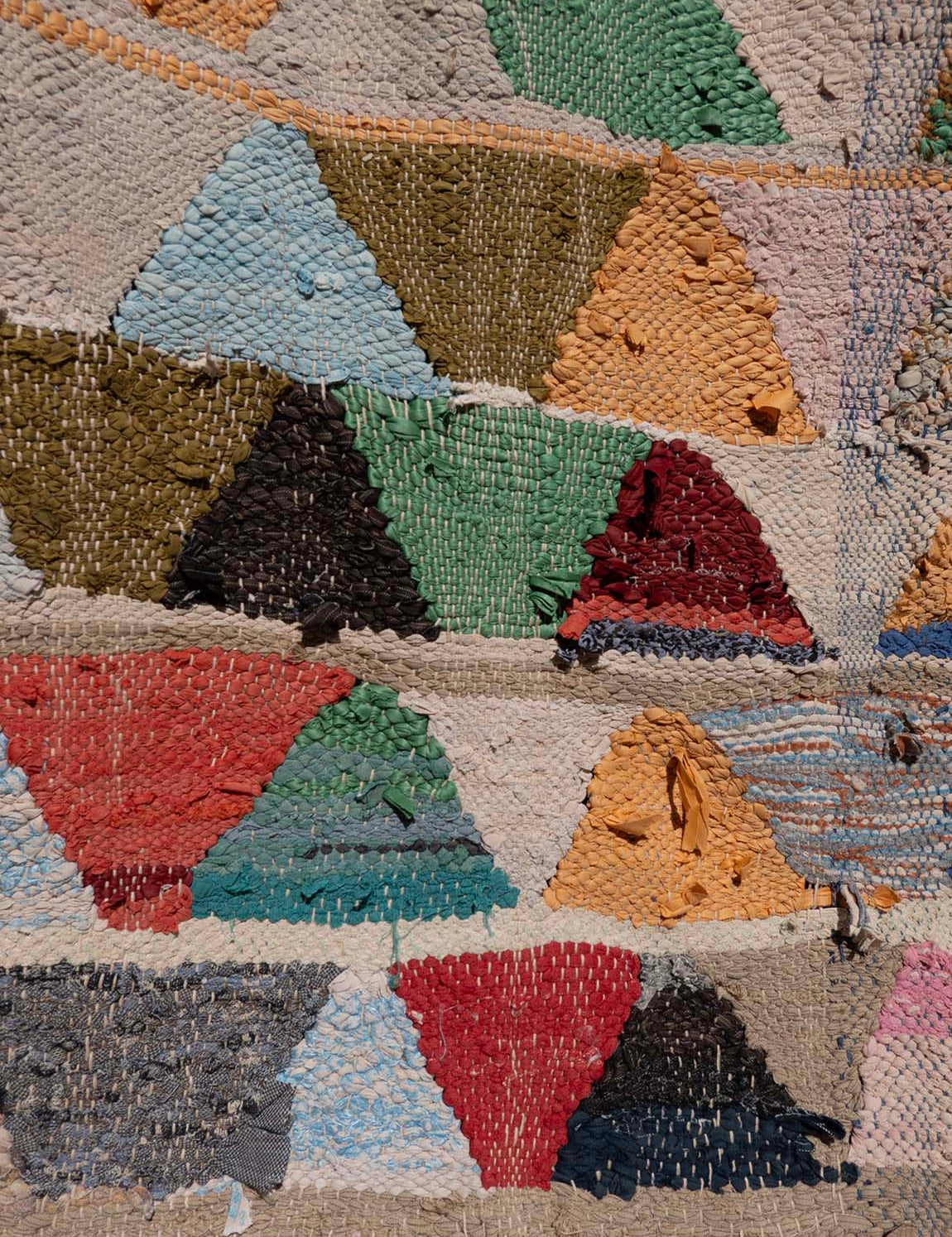 Moroccan vintage rug - Killim 2820