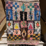 Moroccan vintage rug - Boucheroite 2834