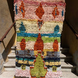 Moroccan vintage rug - Boucheroite 2836