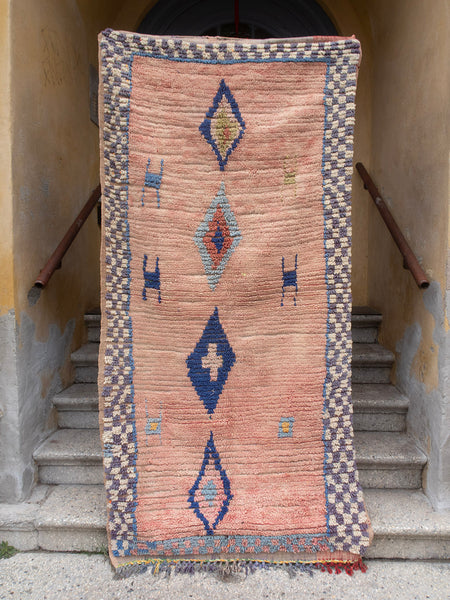Moroccan vintage blanket - Boujaad 299