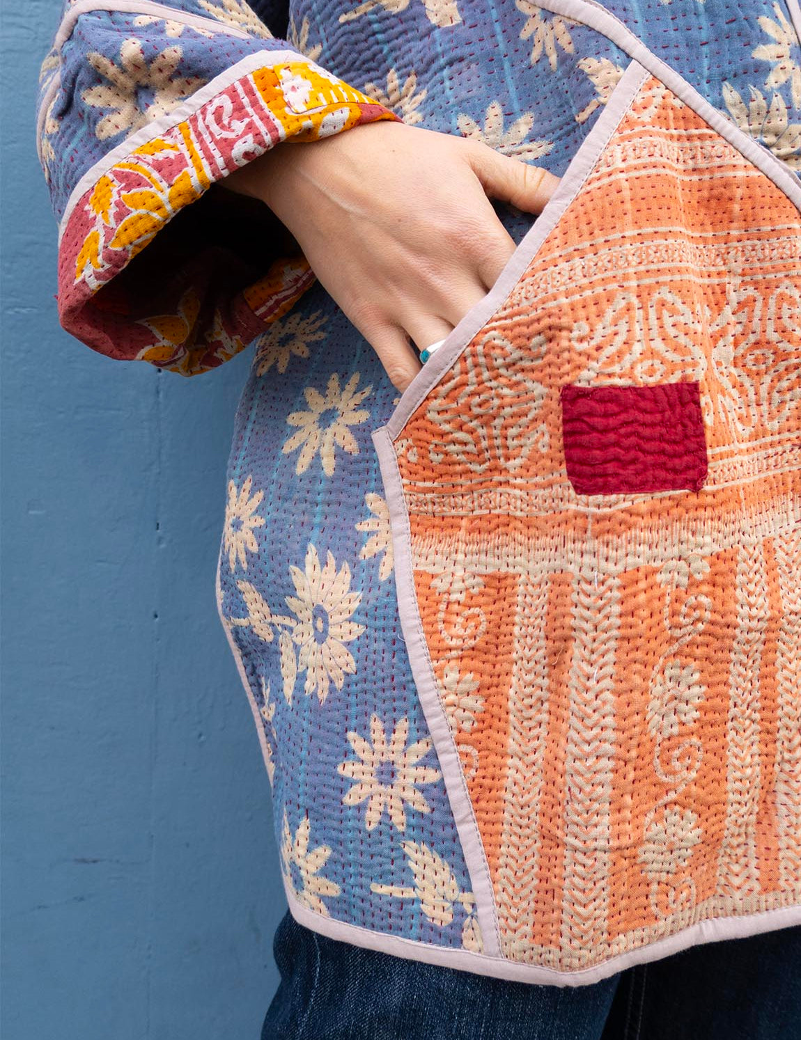 Kantha Jakke - 29