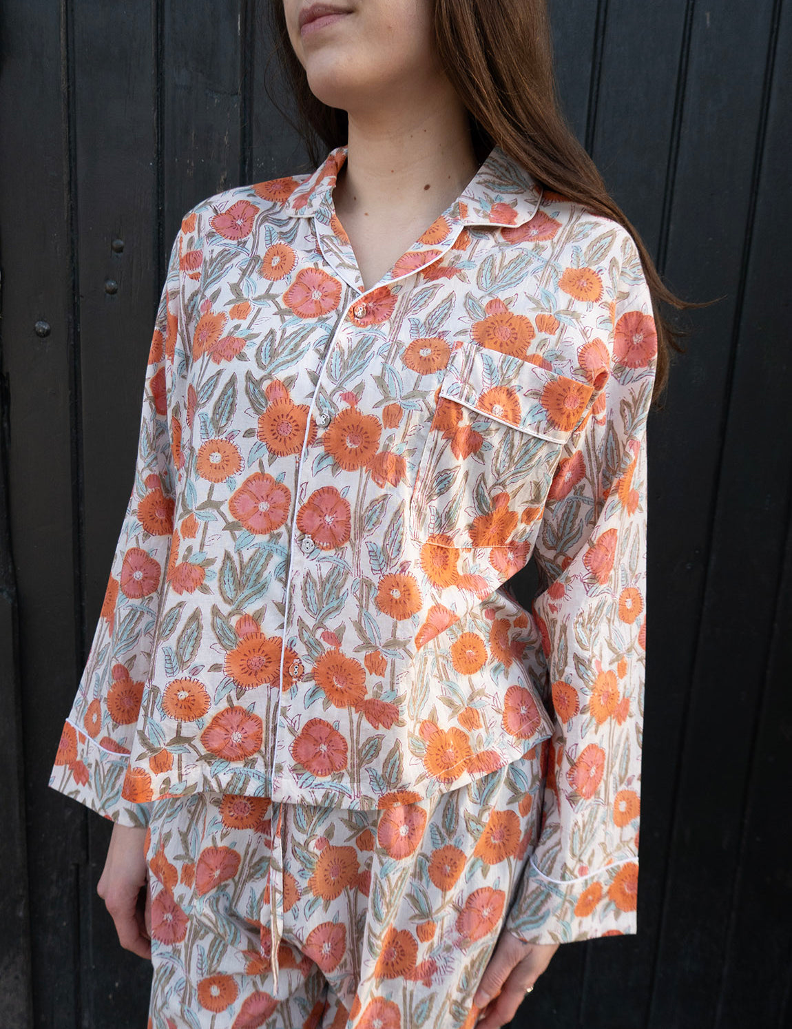 Pajamas Blockprint - Botanical