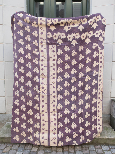 Indian Kantha Bedspread - 02