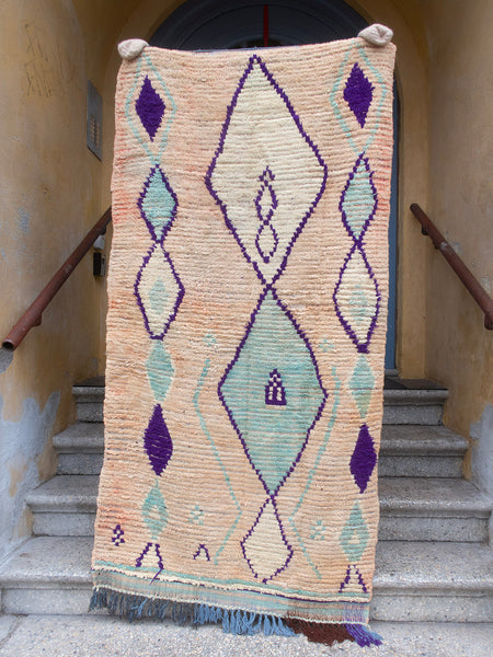 Moroccan vintage blanket - Boujaad 308