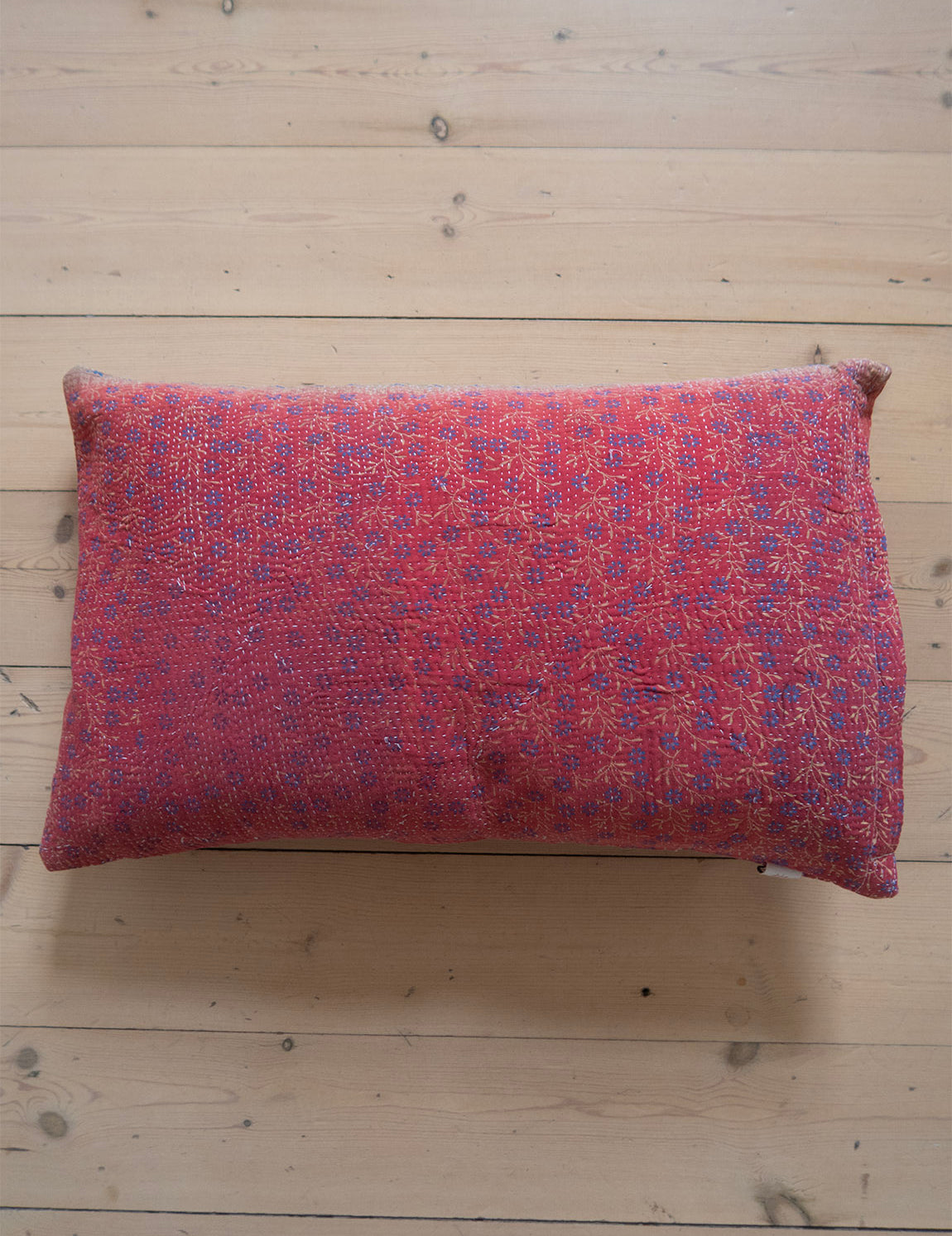Indian kantha cushion S - 313