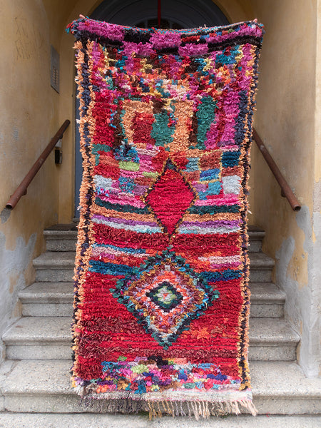 Moroccan vintage blanket - Boucheroite 325