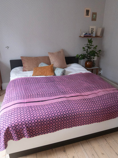 Indian Kantha Bedspread - 328